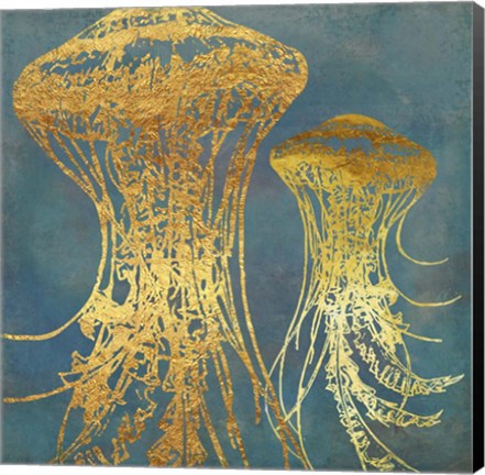 Framed Deep Sea Life IV Print