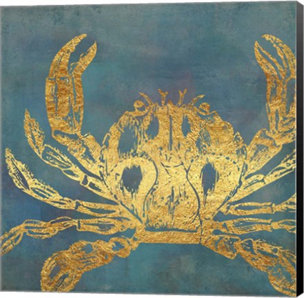 Framed Deep Sea Life VI Print