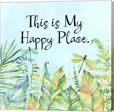 Framed This is My Happy Place Print
