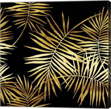 Framed Palmes d&#39;Or Noir Print