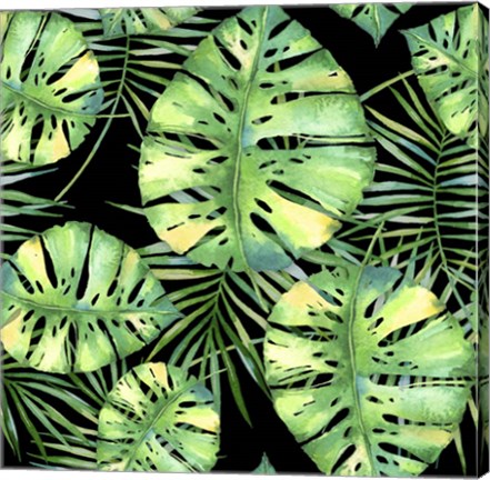 Framed Tropics Noir Print