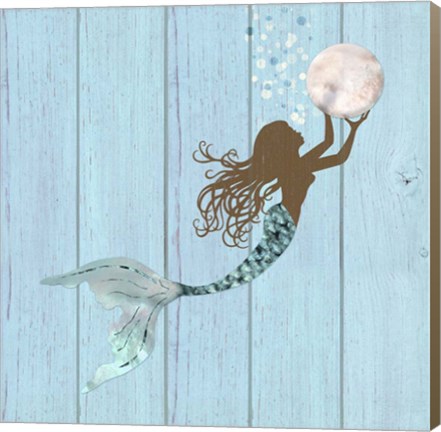 Framed Gathering Pearls I Print