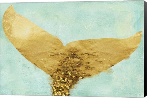 Framed Mermaid&#39;s Tail II Print