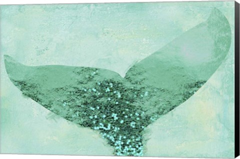 Framed Mermaid&#39;s Tail III Print