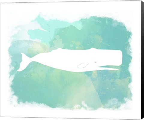 Framed Heart of the Sea Sperm Whale Print