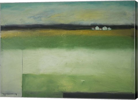 Framed Farmsted On Highway 29 Print