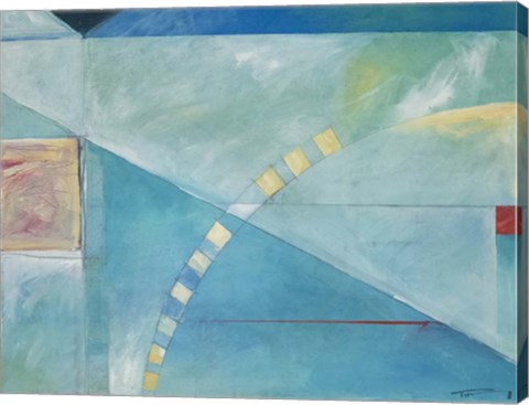 Framed Ascension Abstract Print