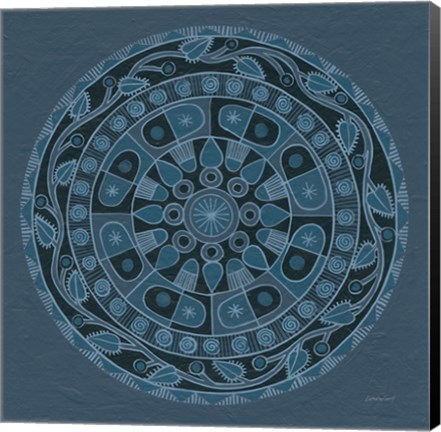 Framed Adire IV Print