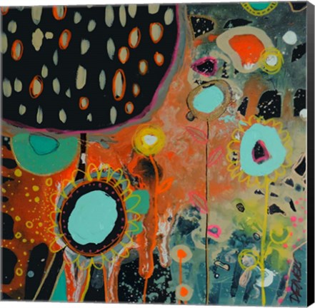 Framed Dans La Foret Print