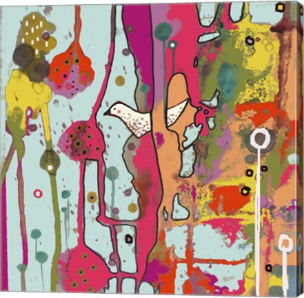 Framed Une Chanson Print