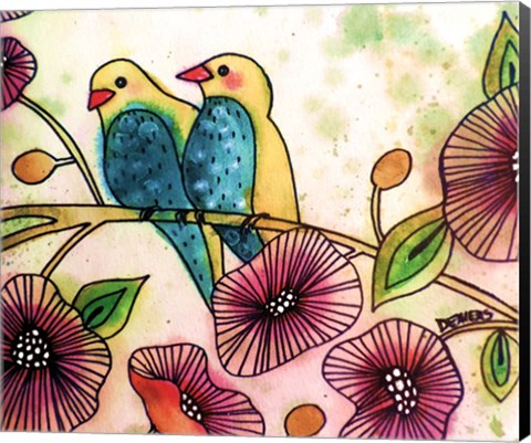 Framed Ou Que Tu Sois Tap Print