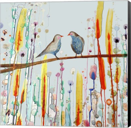 Framed Is It Love Print