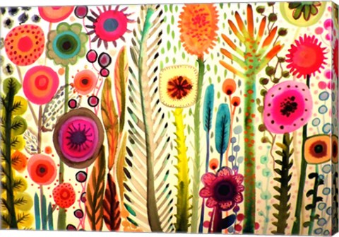 Framed Printemps Print