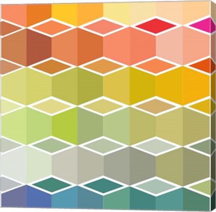 Framed Flanneur (Square) Print