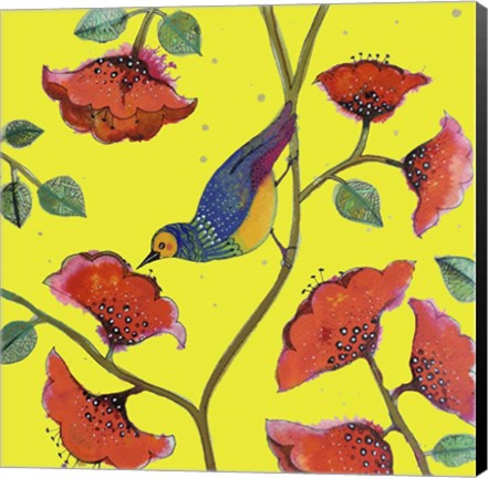 Framed Bohobird Print