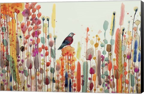 Framed Joie De Vivre Print