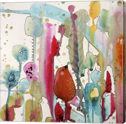 Framed Jouns Aux Bois Print