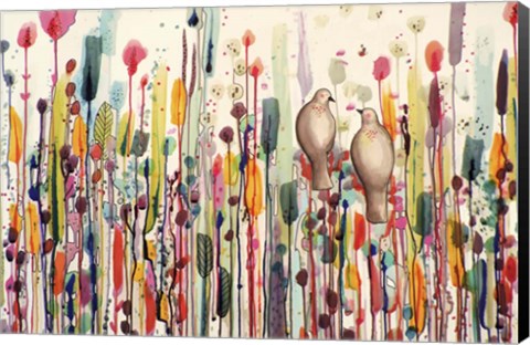 Framed L&#39;un Pour L&#39;autre Print