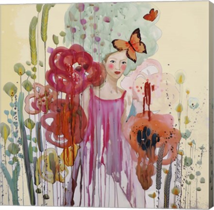 Framed Les Temps Presents Print