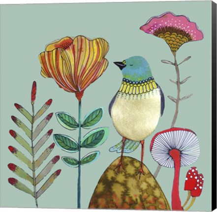 Framed My Heart Of Gold Print