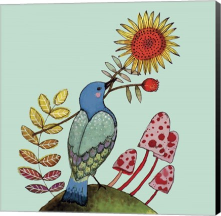 Framed Sunflower Print