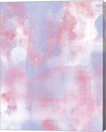Framed Abstract 3 Cotton Candy Print