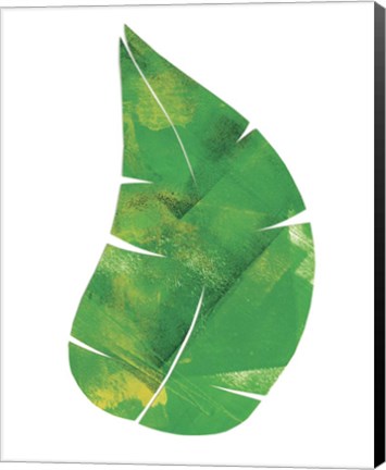 Framed Palm Leaf 6 Print