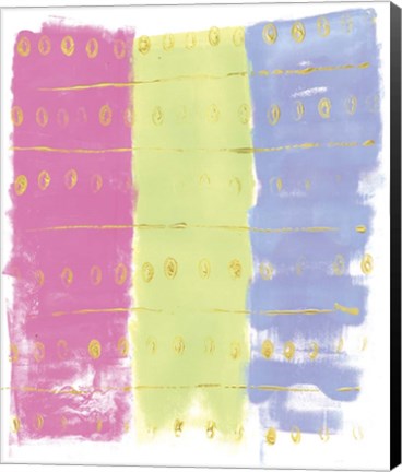 Framed Pastel Pattern Print