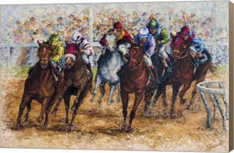 Framed Derby Print