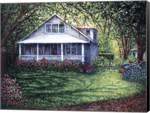 Framed Remembering Summer Days Print