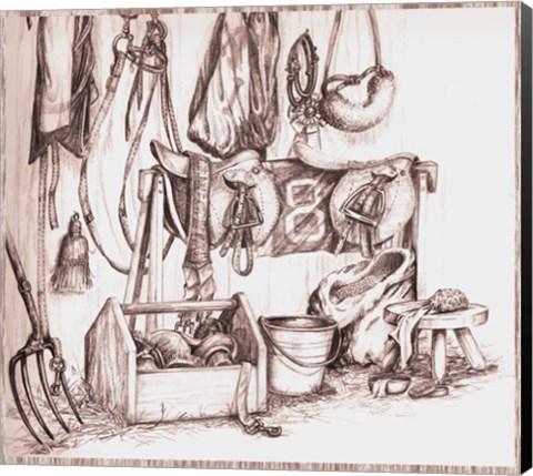 Framed Tac-Room Print