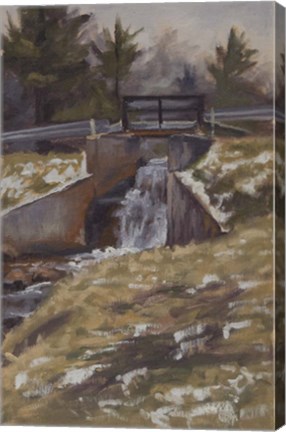 Framed Highland Rec Dam Print