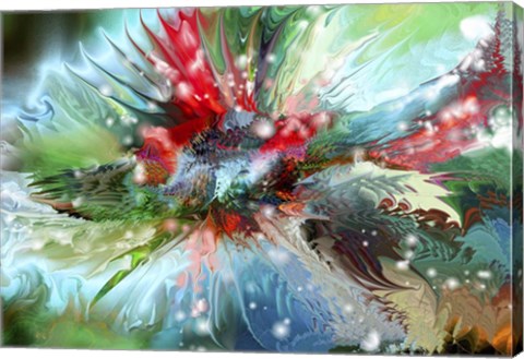 Framed Redgreen Print
