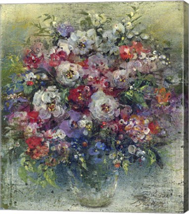 Framed Bouquet of Flowers 5 Print