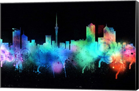 Framed Cityscape 6 Print