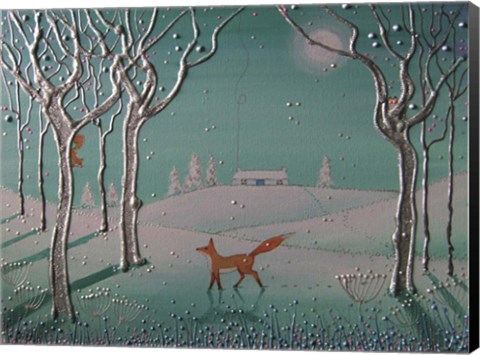 Framed Winter Wanderer Print