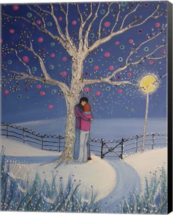 Framed Last Tree In The Park Print