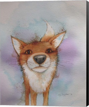 Framed Nosey Fox Print