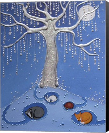 Framed Snuggled Up Print