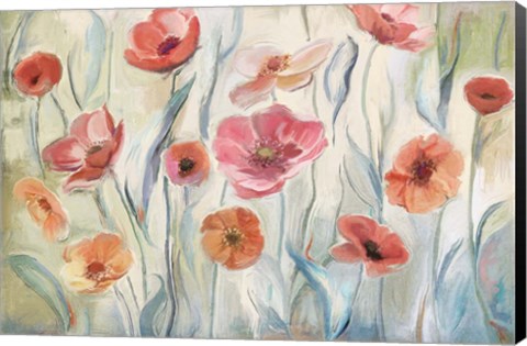 Framed Anemone Poppies Print