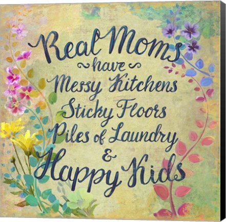 Framed Real Moms Print