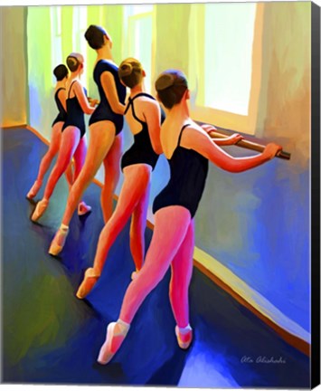 Framed Ballet Dance Print