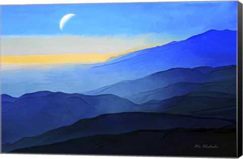 Framed Blue Mountains Print