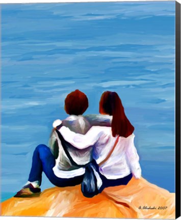 Framed moment to remember Print