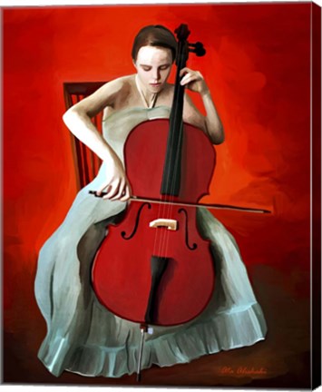 Framed Play Music Print
