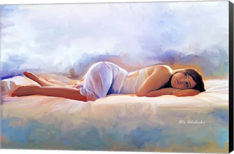 Framed Sleeping Beauty 2 Print