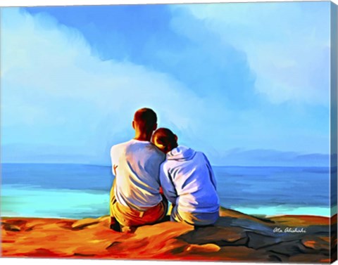 Framed Day With You Print