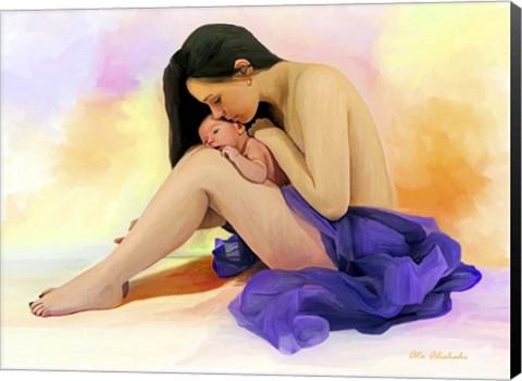 Framed Mother Love Print