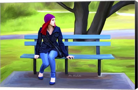 Framed Waiting Print