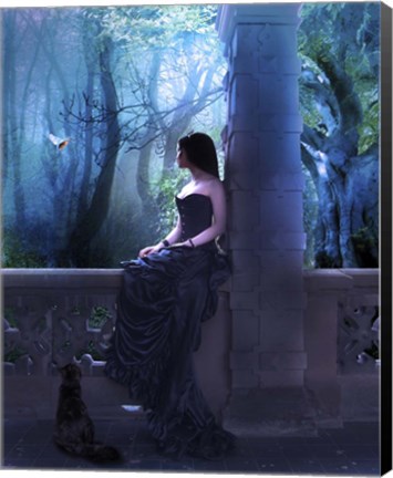 Framed Princess Castel Print